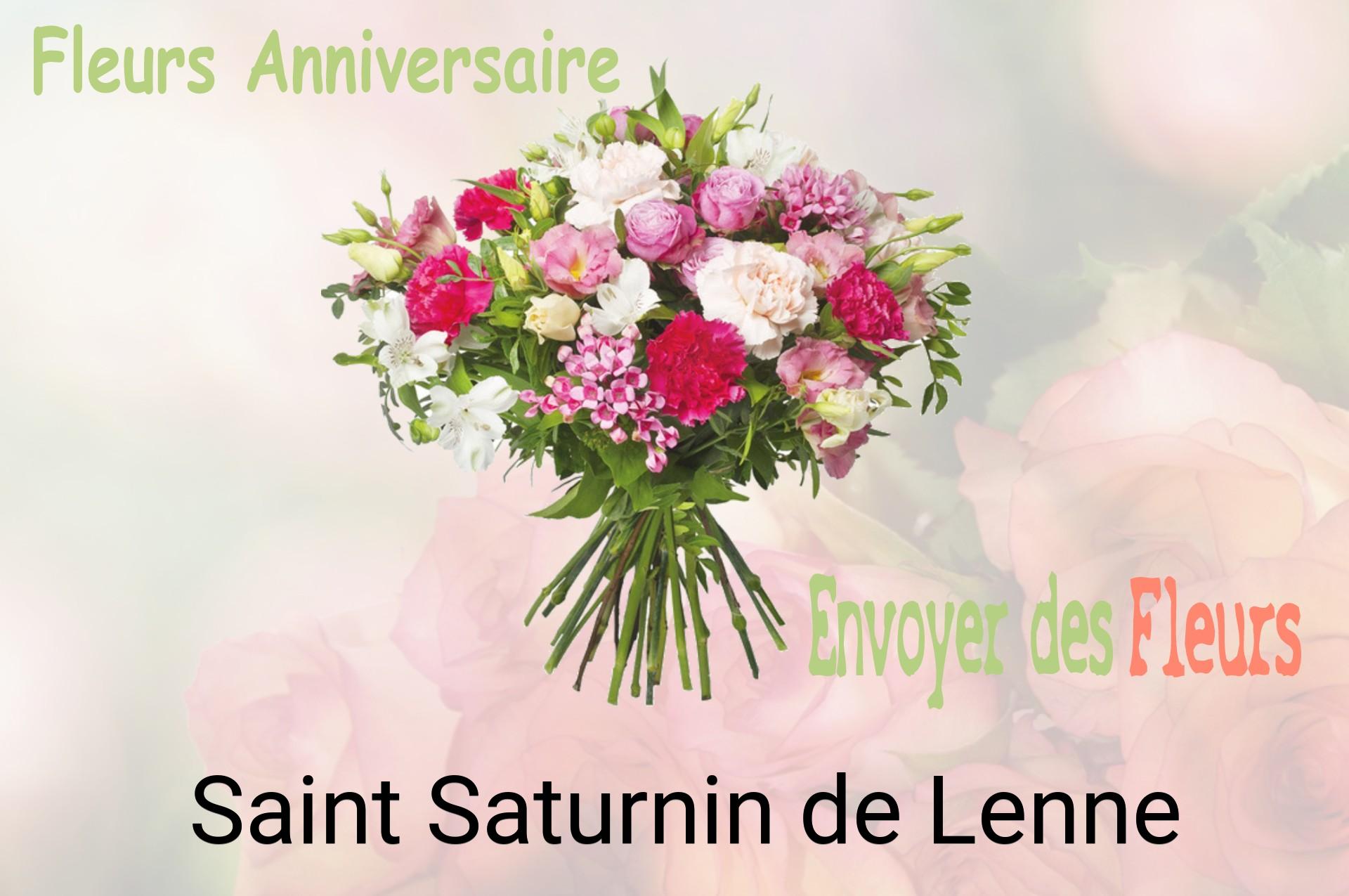 Bouquet de fleurs d’anniversaire livré à Saint-Saturnin-de-Lenne