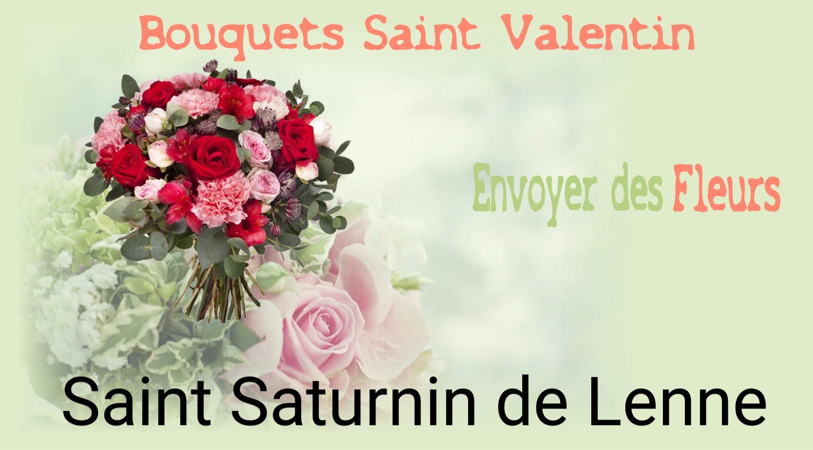 Roses de Saint-Valentin livrées à Saint-Saturnin-de-Lenne